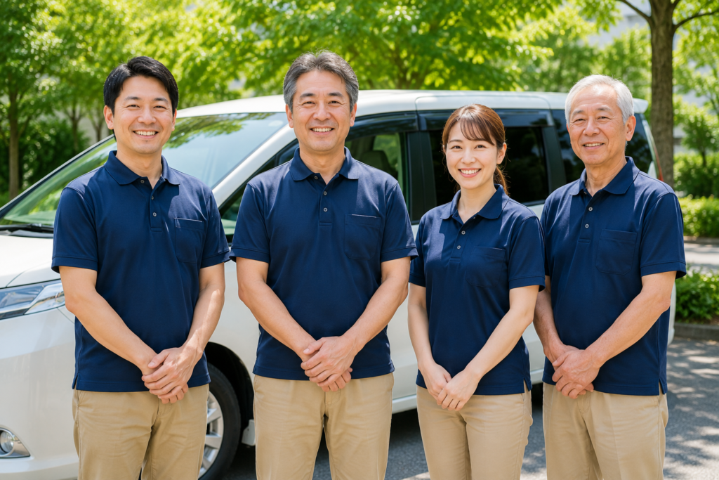 安心して相談できる
経験豊富なドライバーです
